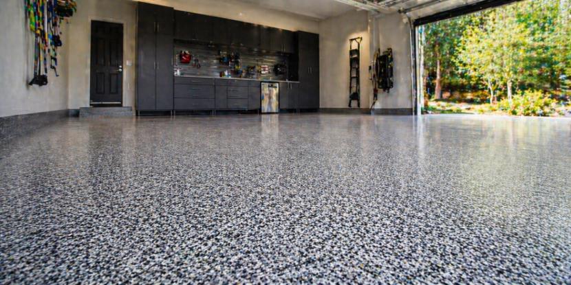Epoxy Flake Garage Floor